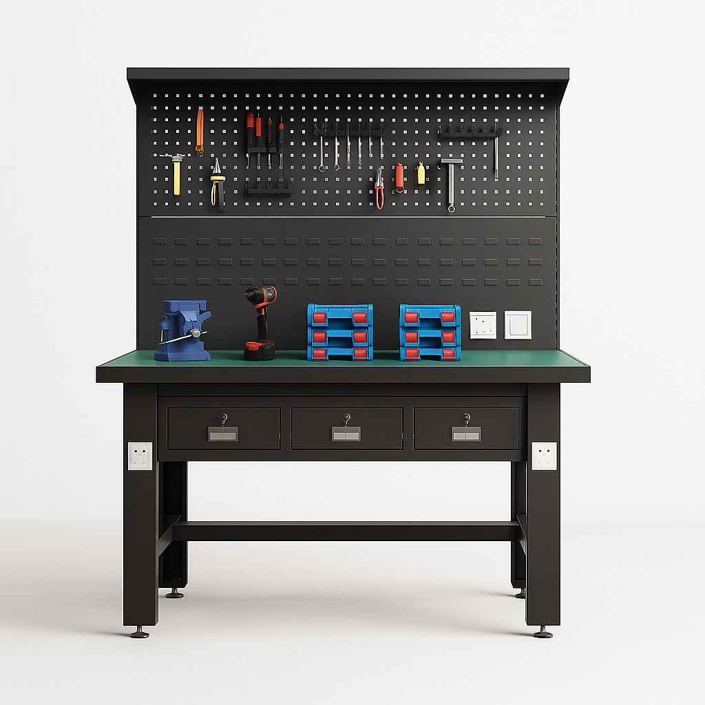 ForgeLine Titan Elite Workbench with Power Wall