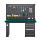 ForgeLine Titan Elite Workbench with Power Wall