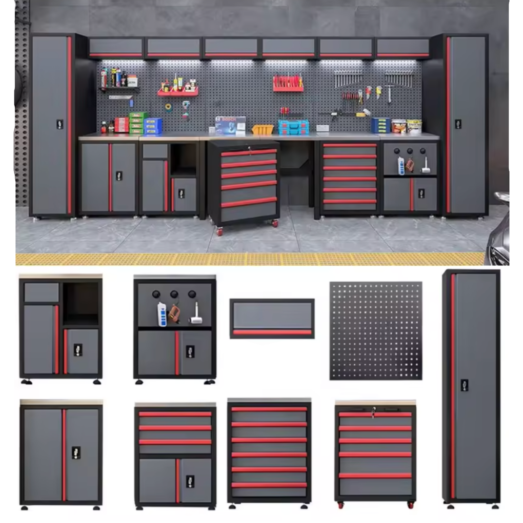 RedLine ApexMax Garage Cabinet System